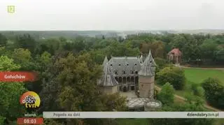 Pogoda z malowniczego Gołuchowa