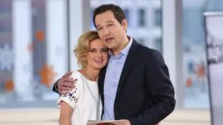 Jolanta Pieńkowska i Robert Kantereit