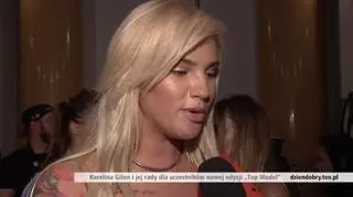 Gilon: "Idąc do Top Model marzyłam o pracy w telewizji"