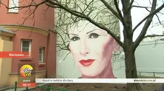 Niezwykły mural upamiętniający Korę