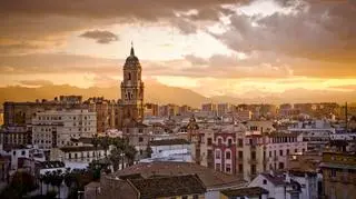 Malaga - widok na miasto