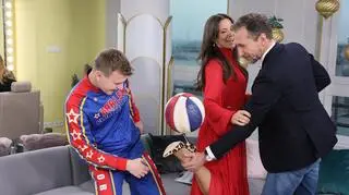 Paweł Kidoń - drugi Polak w Harlem Globetrotters. Pierwszym był papież Jan Paweł II