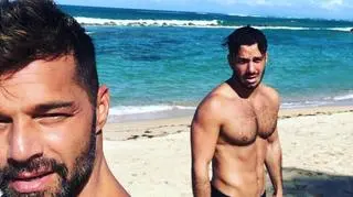 Ricky Martin i Jwan Yosef