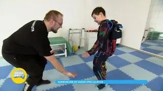 Zespół Aspergera - terapia kombinezonem, którego używają piloci samolotów bojowych