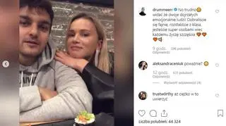 Screen z Instagrama Czarka Jóźwika 