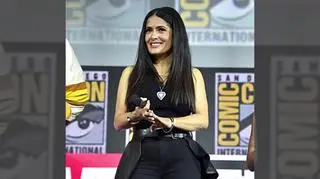 Salma Hayek bez makijażu