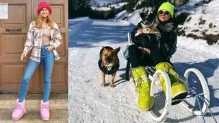 śniegowce, Moon Boot, Karolina Pisarek, Gabi Drzewiecka