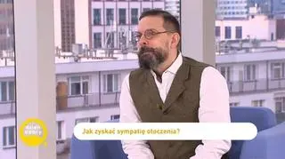 Co zrobić, by ludzie nas polubili? 4 sprawdzone sposoby od Miłosza Brzezińskiego w Dzień Dobry TVN