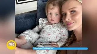Joanna Krupa z córką Ashą 