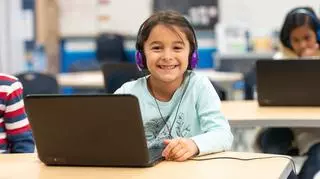 dziecko, programowanie, komputer