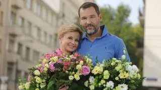 Jolanta Pieńkowska i Robert Kantereit