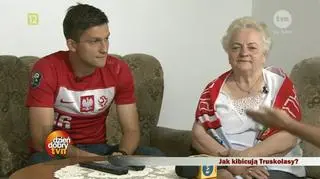 Truskolasy, kibicowanie