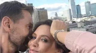 Piotr Kraśko i Kinga Rusin 