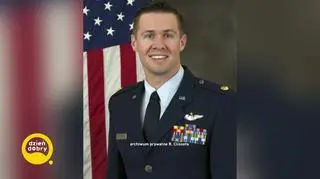 Pilot F-16 przeprowadził się do Polski. Major Ryan Clisset robi doktorat w Poznaniu