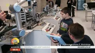 Ośmioletni student mechatroniki