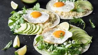 Tortilla z jajkiem sadzonym