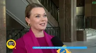 Tamara Arciuch po długiej przerwie wraca do pracy. "Nie chciałam być matką, która biegnie z dzieckiem na plan i karmi w kamperze"