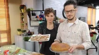 Sernik, pierniki i ciasto bananowe z orzechami 