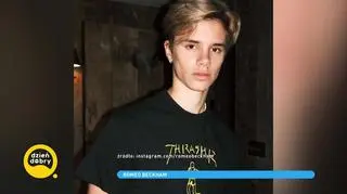 Romeo Beckham trafił na okładkę "Vogue'a". 18-latek odziedziczył urodę po mamie
