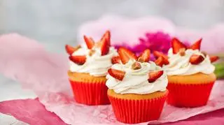 muffinki z truskawkami