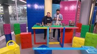 W świecie LEGO. Łukasz Więcek i Damian Krępa, uczestnicy programu "Lego Masters" budują studio Dzień Dobry TVN