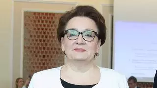 Minister Anna Zalewska o egzaminach gimnazjalnych
