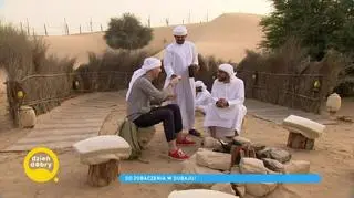 Dubaj - co warto zobaczyć? Michał Cessanis u Beduinów