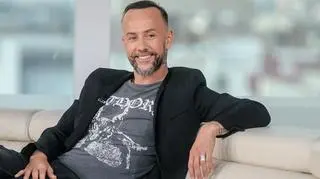 Adam "Nergal" Darski w studiu DDTVN