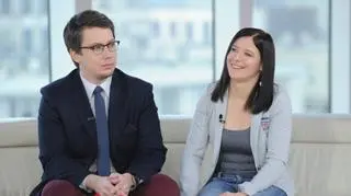 Bartłomiej Wnuk i Karolina Hamer