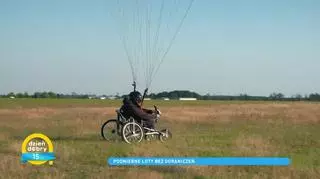 Podniebne loty bez ograniczeń. "Można żyć normalnie pomimo niepełnosprawności"