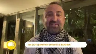 W pandemii wyruszył w podróż dookoła świata, dotarł do Ekwadoru. "Byłem pierwszym turystą od 10 miesięcy" 