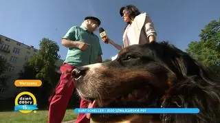 Kurt Scheller - znany szef kuchni pokazał swoje psy. Berneński pies pasterski - co to za rasa?