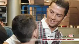 Cristiano Ronaldo spełnił jego marzenia!