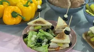 Egg sandwich z przepisu Mateusza Zielonki