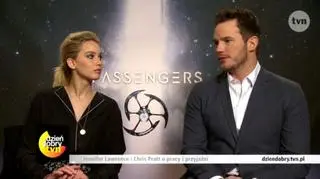 Jutro w DDTVN: Jenifer Lawrence i Chris Patt