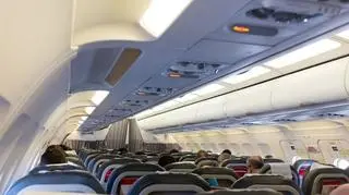 samolot, pokład, pasażerowie