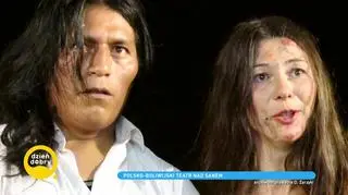 Oryginalny teatr boliwijski na Podkarpaciu. "Wkładają w to swój entuzjazm. Widać, że jest to ich pasja"