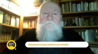Prof. Jerzy Bralczyk o wulgaryzmach w przestrzeni publicznej. "Mnie się to nie podoba"