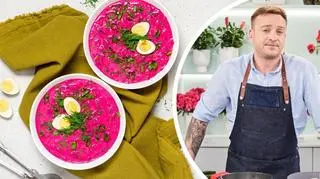 Mateusz Gessler i jego przepis na chłodnik z botwinki. Jak zrobić pyszną zupę na zimno?