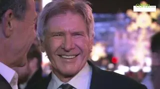 80-letni Harrison Ford usłyszał od dziennikarki, że jest "bardzo seksowny". Reakcja aktora była bezcenna