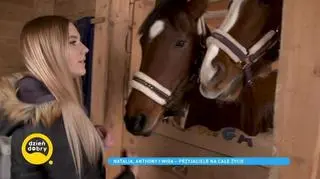 Natalia Leczek uratowała dwa konie przed rzeźnią