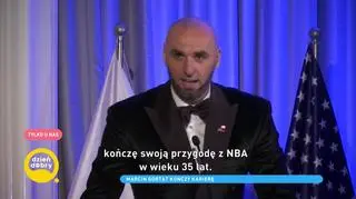 Marcin Gortat zakończył karierę. Zobacz, jak wyglądał ten historyczny moment