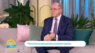 Terapia genowa zastosowana u pacjentki z MSA. Prof. Mirosław Ząbek: "To jest bardzo wielki krok"
