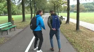 Mariusz Kałamaga i Robert Stockinger