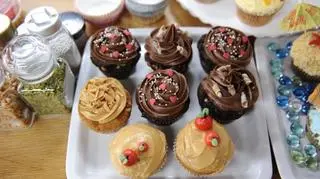 Warzywa pełne smaku, czyli babeczki z fasoli z kremem kawowym Mariety Mareckiej