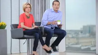 Jolanta Pieńkowska i Robert Kantereit