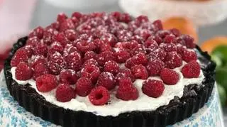 malinowa tarta