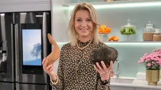 Dania z warzywami - przepisy i składniki. Jak przygotować gulasz z selera, placki z selera i krem chrzanowy? Przepisy Darii Ładochy w Dzień Dobry TVN