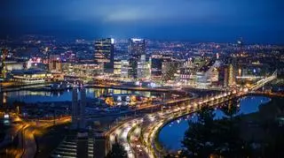 Oslo nocą