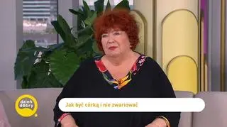 Katarzyna Miller o roli córek w rodzinie: "Bardzo często są pociechą dla rodziców, ale same nie dostają tej pociechy"